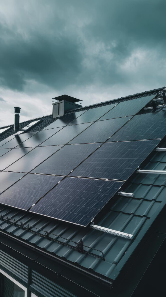 Mieterstrom-Anlage auf Mehrfamilienhaus mit intelligenten Zählern